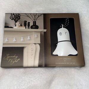 Spooky night Halloween ghost 6 foot garland 👻👻👻